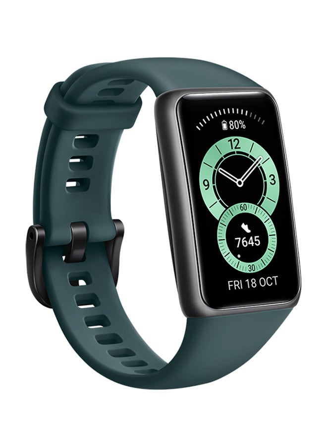 HUAWEI Band 6 Fitness Tracker With All Day SpO2 Monitoring+ FOC Huawei City Travel Gift Package Forest Green  - Image 4