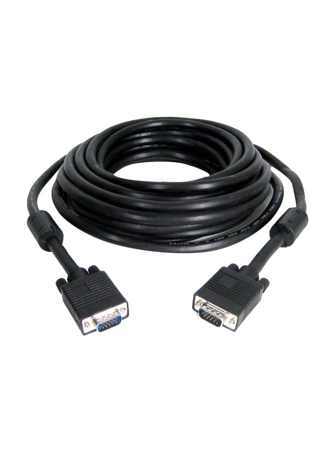 S-TEK Vga Cable Male To Male Black - Image 1
