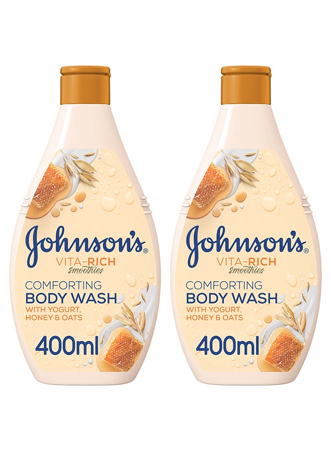 جونسون غسول الجسم فيتا ريتش متعدد الألوان 2x400ملليلتر