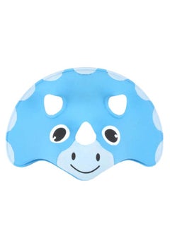 Triceratops Talking Bag Clip Blue/White