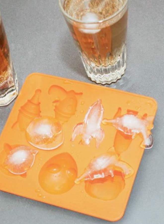 Galactic Ice Tray Orange 6 x 6inch - v1619343440/N46349247A_3