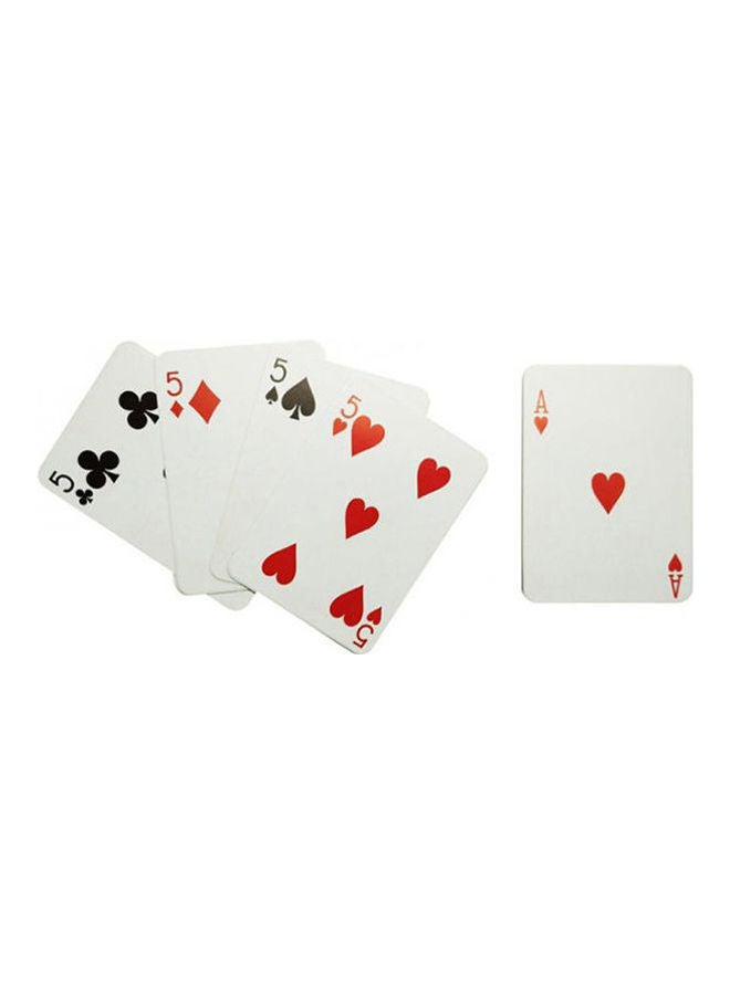Magic Trick Five Playing Cards Transformed Into Other Cards With Two Magic Clicks  - Image 1