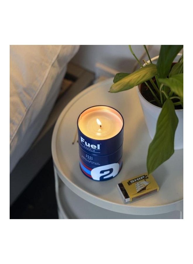 LUCKIES OF LONDON Heat Haze Fuel Candle Blue 4.3 x 3inch  - Image 3