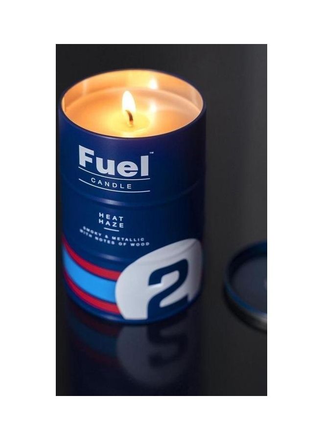 LUCKIES OF LONDON Heat Haze Fuel Candle Blue 4.3 x 3inch  - Image 4