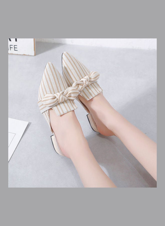 Comfy Slip-On Pump Beige  - Image 2