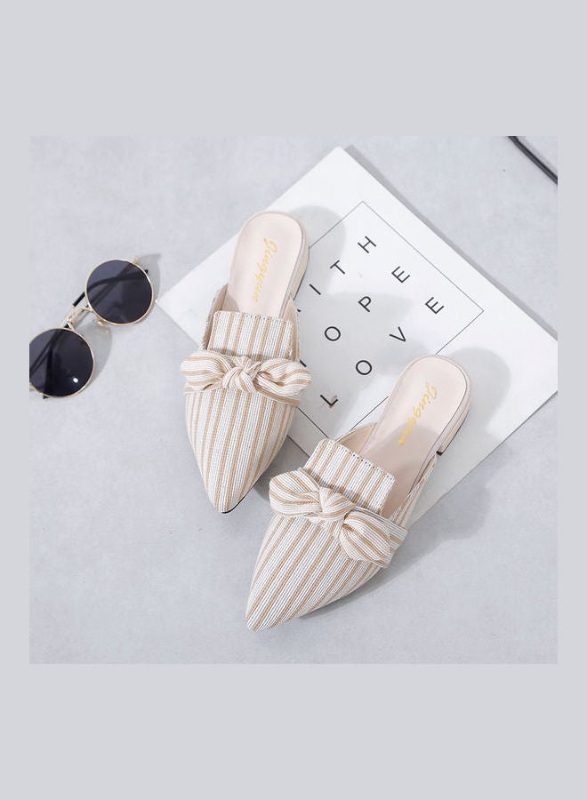 Comfy Slip-On Pump Beige  - Image 5