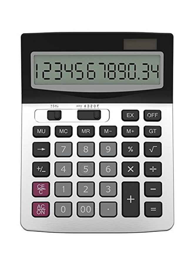 Helect Standard Function Business Calculator Grey  - Image 1
