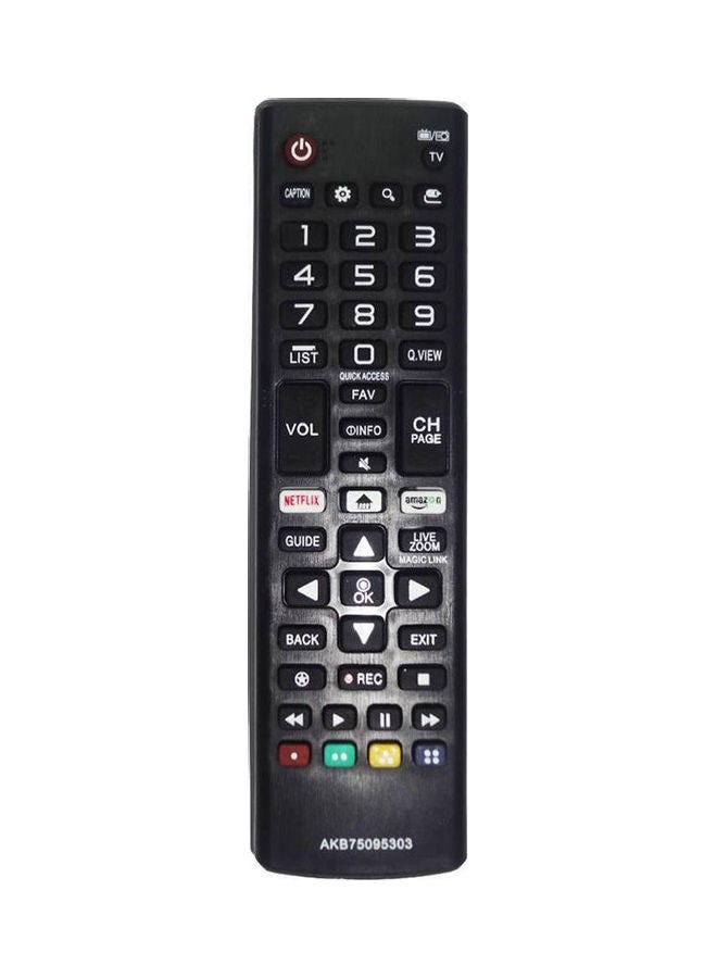 Remote Control For Lg Netflix Screen Black 
