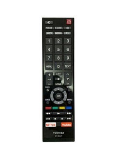 Toshiba Remote Control For  Neteflix Screen Black  - Image 2