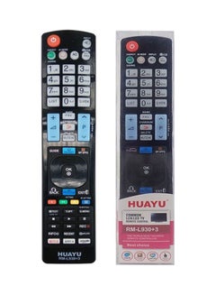 Huayu Universal Remote Control For RmL930+3 Tv Lcd Led Hdtv Smart Black  - Image 1