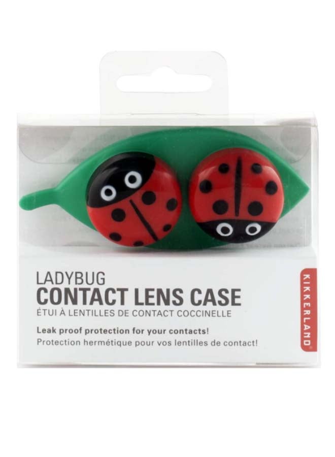 KIKKERLAND Ladybug Shaped Contact Lens Case  - Image 3