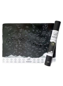 LUCKIES OF LONDON Star Scratch Map Black/White  - Image 1
