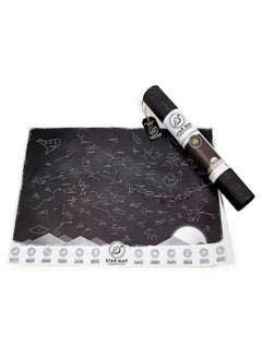 LUCKIES OF LONDON Star Scratch Map Black/White  - Image 2