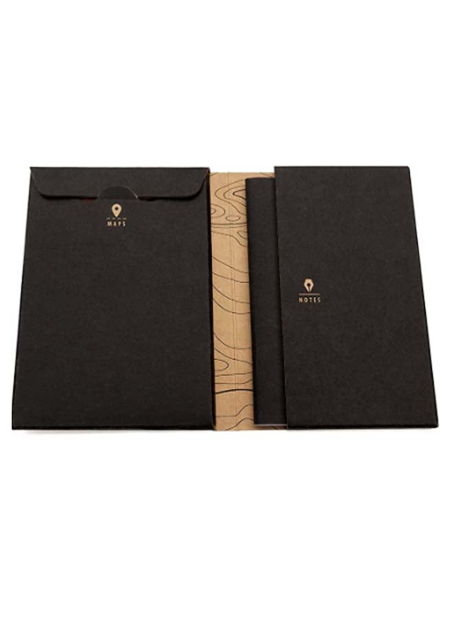 LUCKIES OF LONDON Adventure Journal Notebook Brown/Black - Image 2