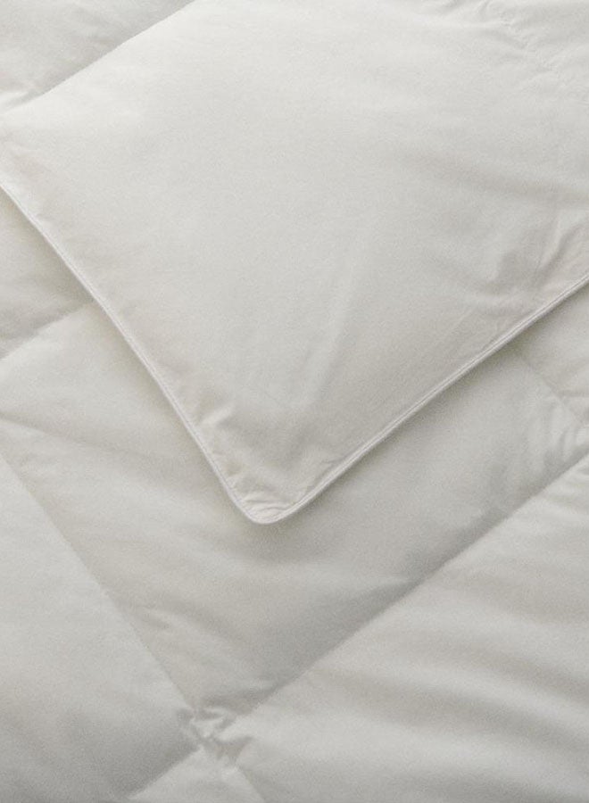 أنساج بطانة لحاف - مقاس مفرد. قطن أبيض - Image 2