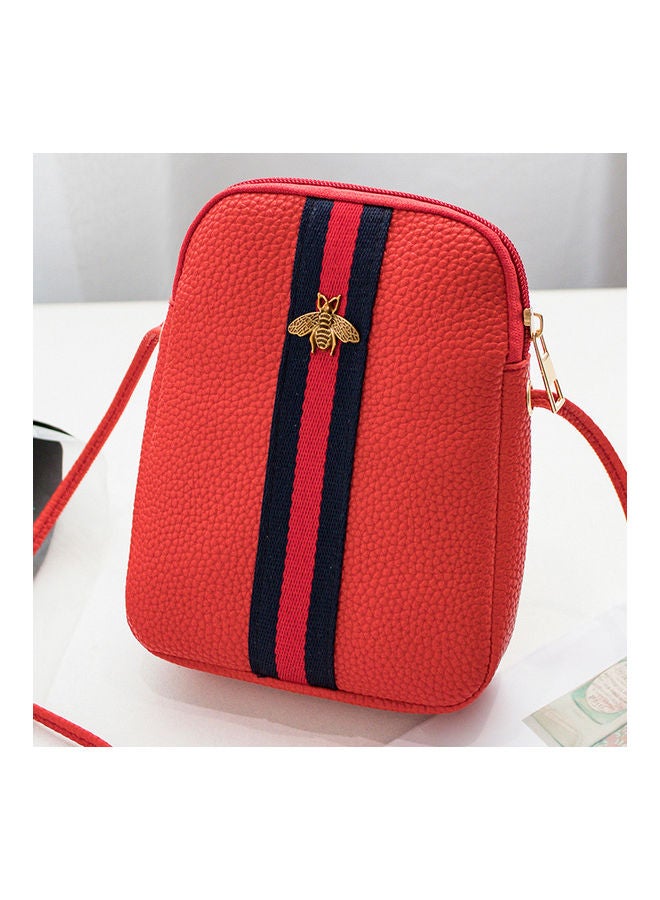 Women's Small Crossbody Shoulder Bag Red 