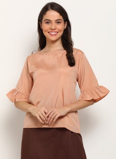 Stylish Casual Top Beige - v1619375301/N44416212V_1