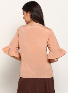 Stylish Casual Top Beige - v1619375301/N44416212V_2