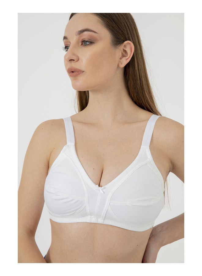 Carina Lace Non Padded Bra White  - Image 1