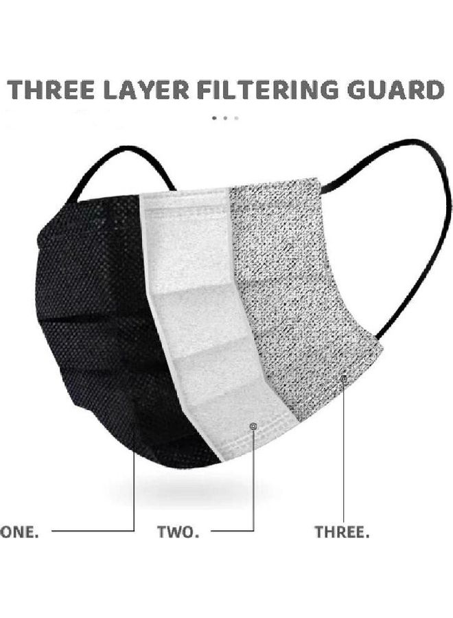NKX 50-Piece Disposable 3 Ply Kids Face Mask With 3 Random Design Ear loops  - Image 5