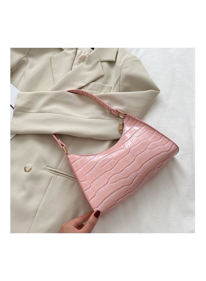 Women's Simple Shoulder Bag Pink 
