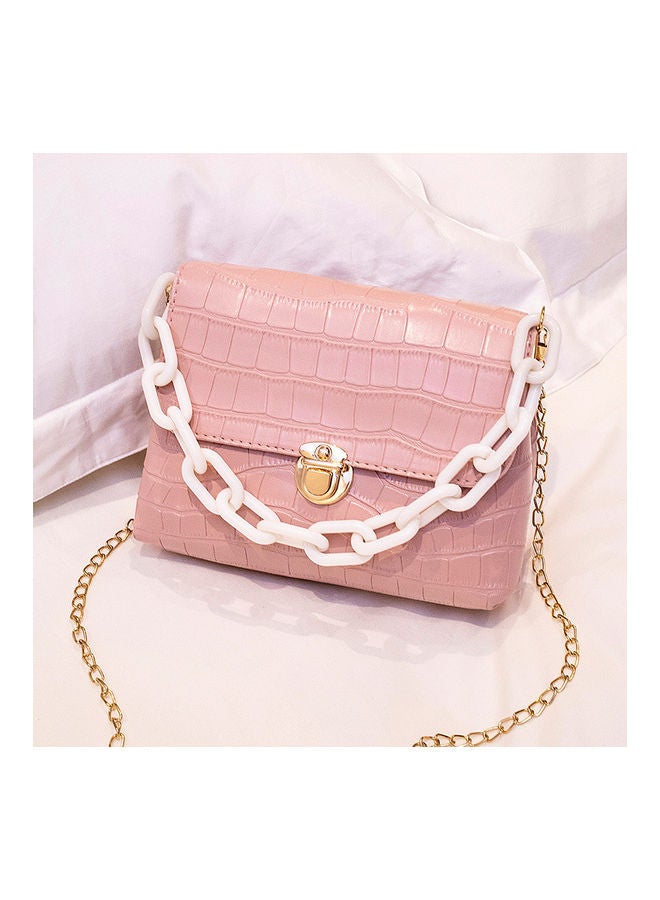 Crossbody Bag Pink/White  - Image 1