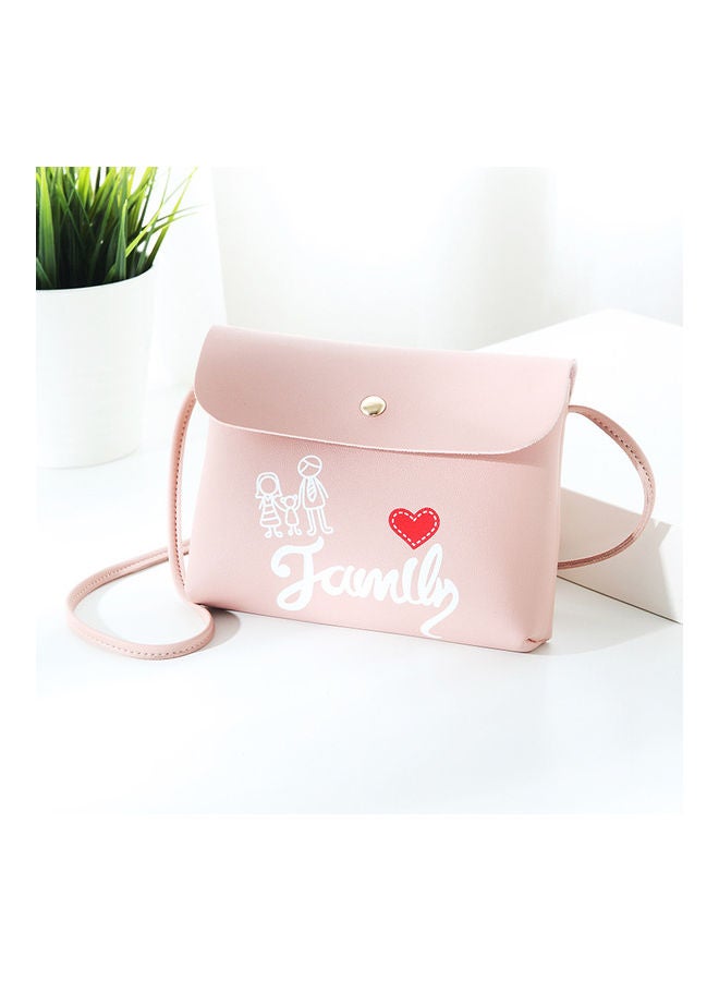 PU Crossbody Bag Pink 
