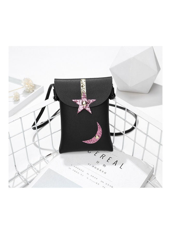 PU Crossbody Bag Black 