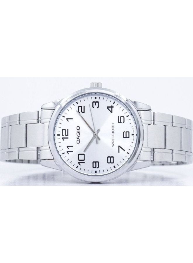 كاسيو ساعة يد إنتايسر مقاومة للماء بعقارب طراز MTPV001D-7B للرجال - Image 5