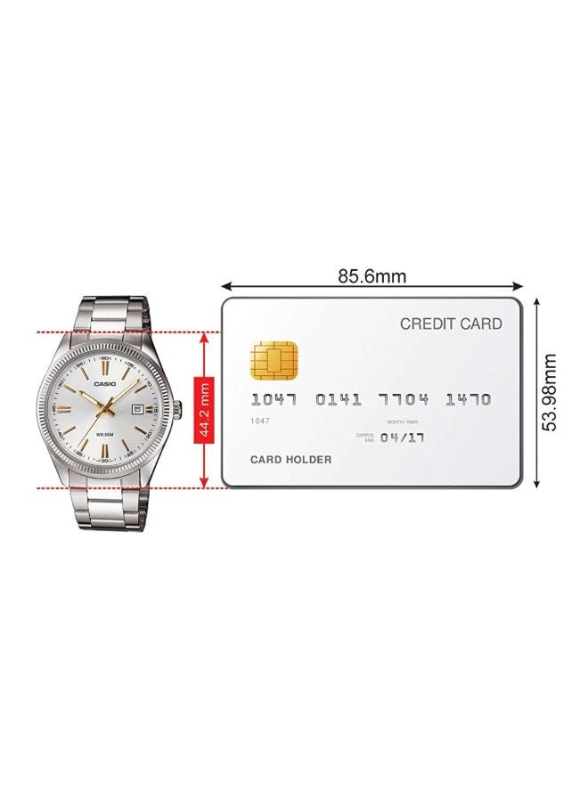 CASIO - Enticer Water Resistant Analog Watch Set MTP/LTP-1302D-7A2V - Image 1