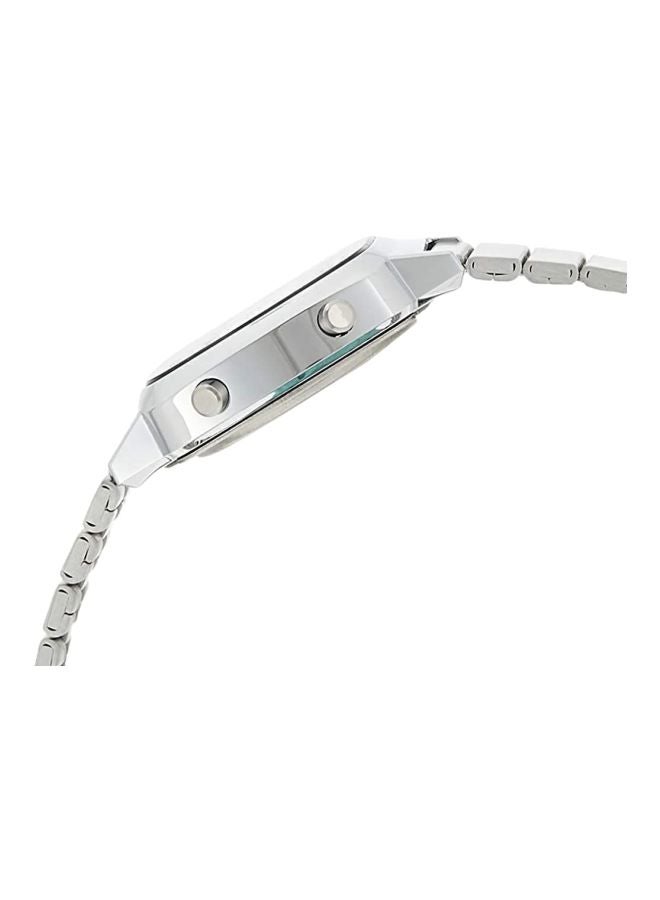 CASIO Women's Youth Digital Watch LA670WA-1DF - 30 mm - Silver - Image 3