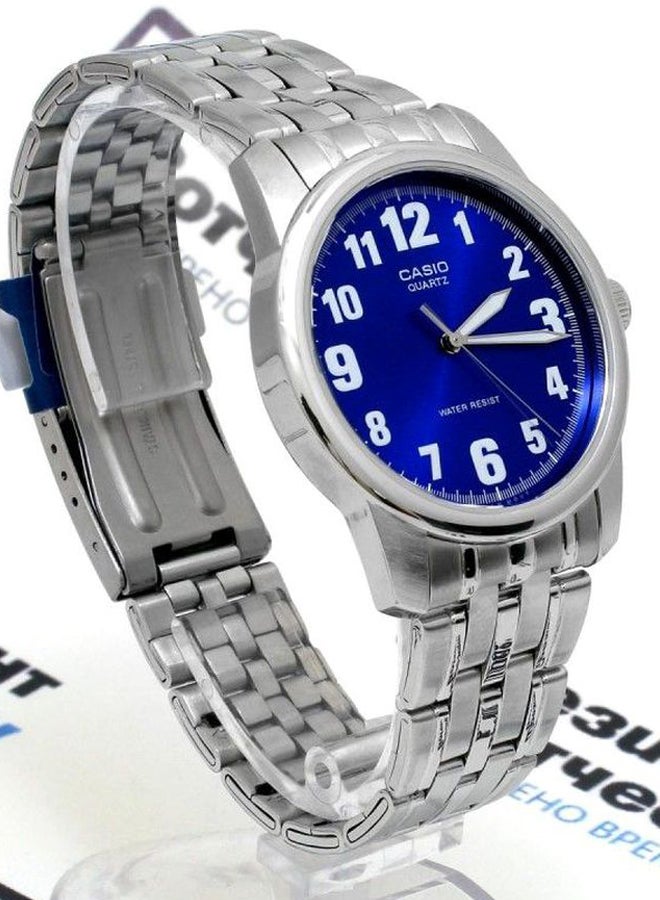 CASIO Men's Stainless Steel Analog Wrist Watch MTP-1216A-2BDF - 40 mm - Silver - Image 5