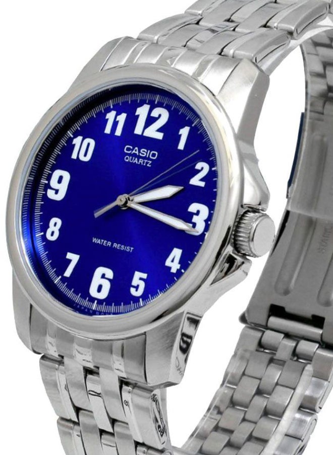 CASIO Men's Stainless Steel Analog Wrist Watch MTP-1216A-2BDF - 40 mm - Silver - Image 4