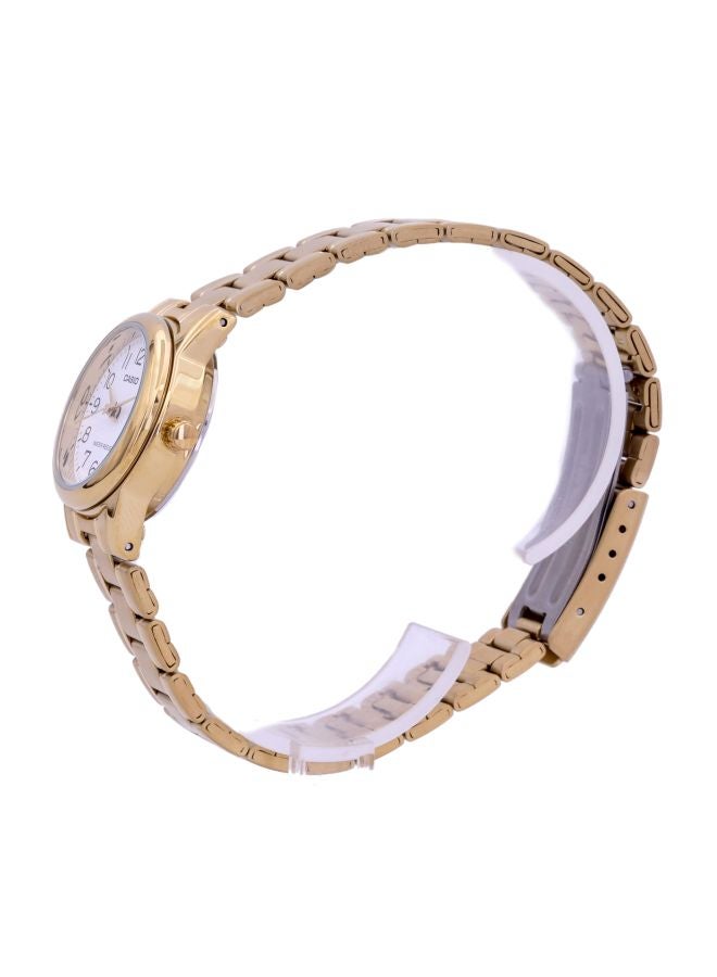 CASIO Women's Stainless Steel Analog Wrist Watch LTP-V002G-7B2UDF - 25 mm - Gold - Image 4