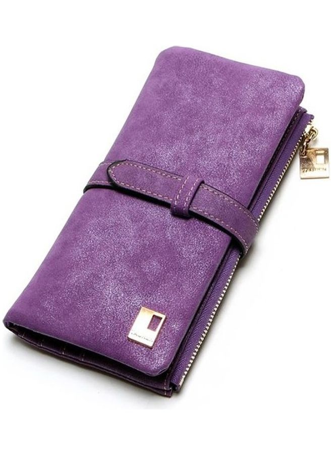 Bi-Fold Wallet Purple 