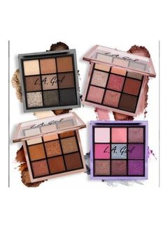 LA Girl Keep It Playful Eyeshadow Palette-9 Shades Multicolour  - Image 4