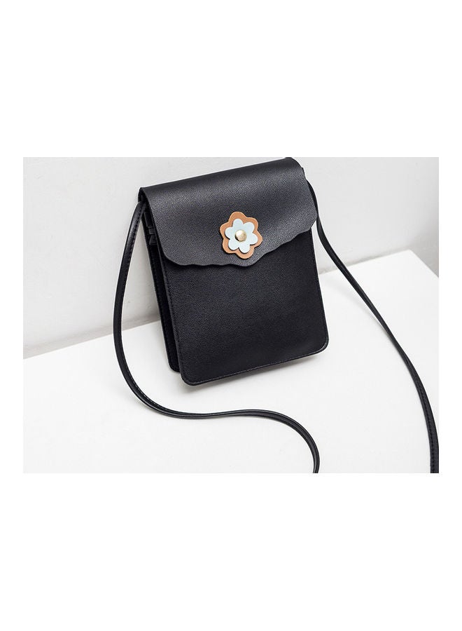 PU Crossbody Bag Black 