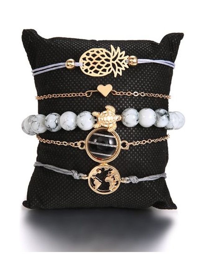 Generic - 5-Piece Fashion Bracelet Set - Image 1