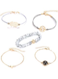 5-Piece Fashion Bracelet Set