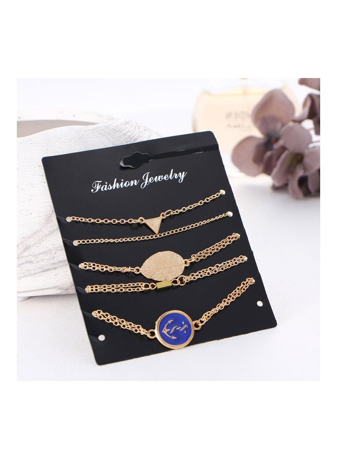 5-Piece Fashionable Bracelets 