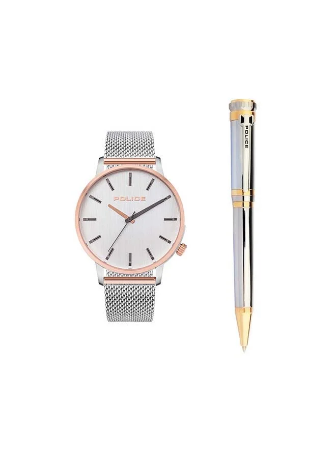 POLICE Mens Police Marmol Watch With Pen