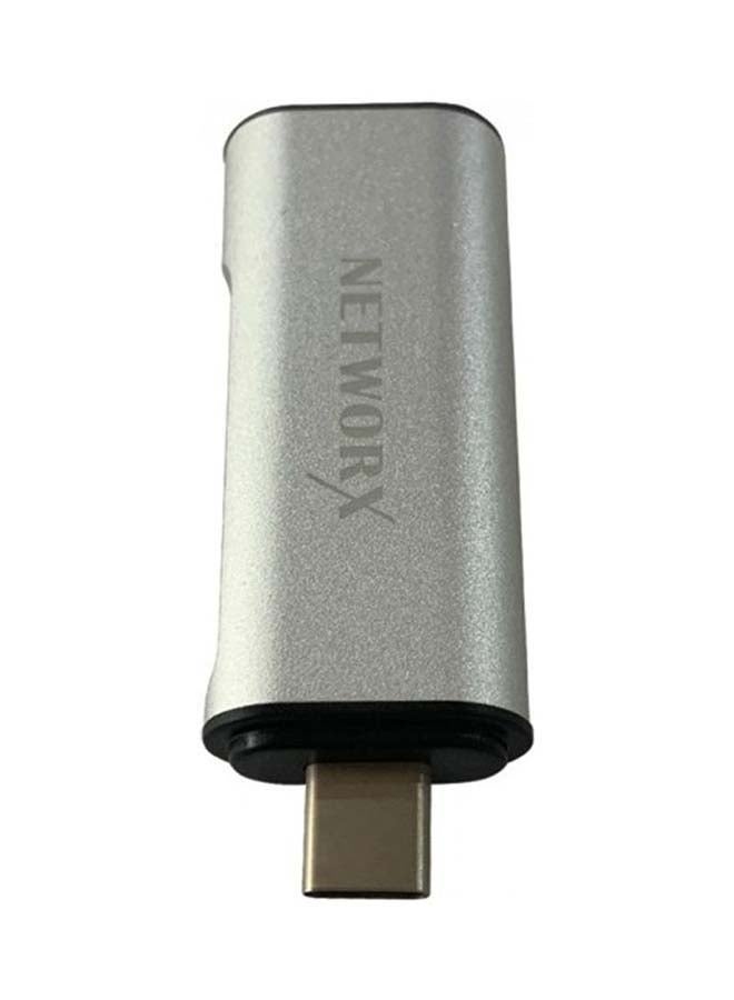 MARGOUN USB-C Data And Charging Adapter For Macbook And Macbook Pro silver - Image 4