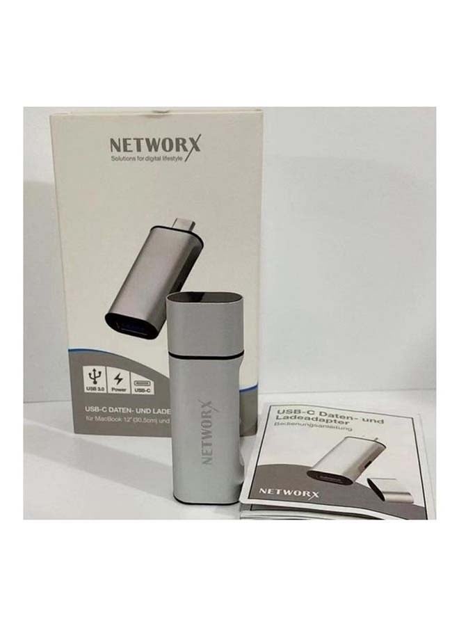 MARGOUN USB-C Data And Charging Adapter For Macbook And Macbook Pro silver - Image 5