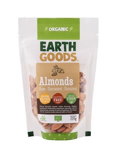 Spanish Organic Almonds 220grams - v1619418333/N46941352A_1