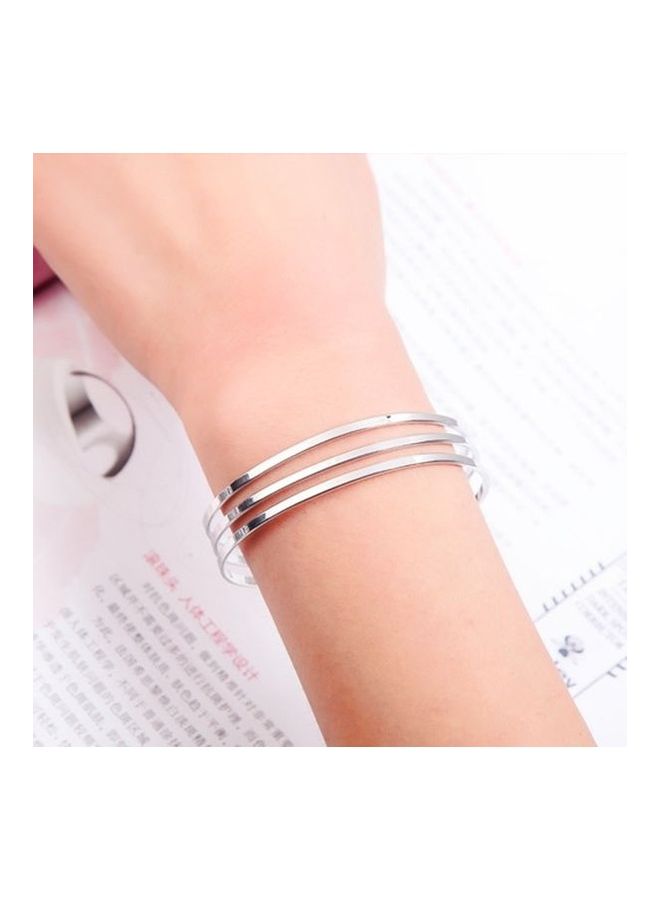Generic - Women's Brief Design Hollow Out Basic Bracelet - Image 1