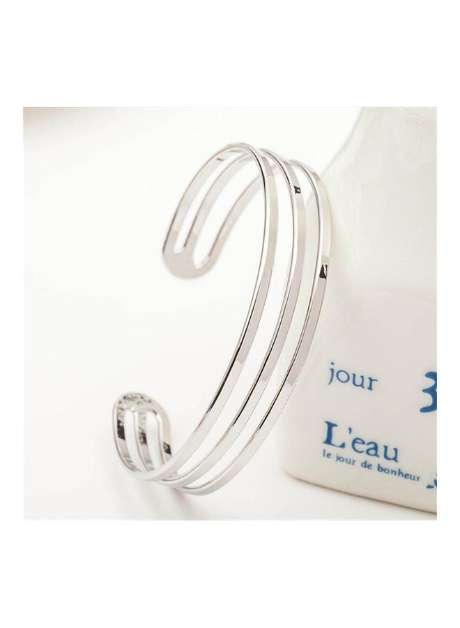 Generic - Women's Brief Design Hollow Out Basic Bracelet - Image 1