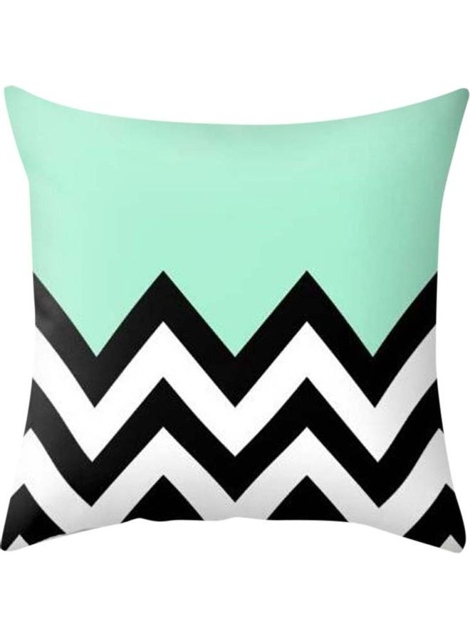 Square Shape Printed Pillow Case polyester Multicolour 14 x 11 x 2cm  - Image 1