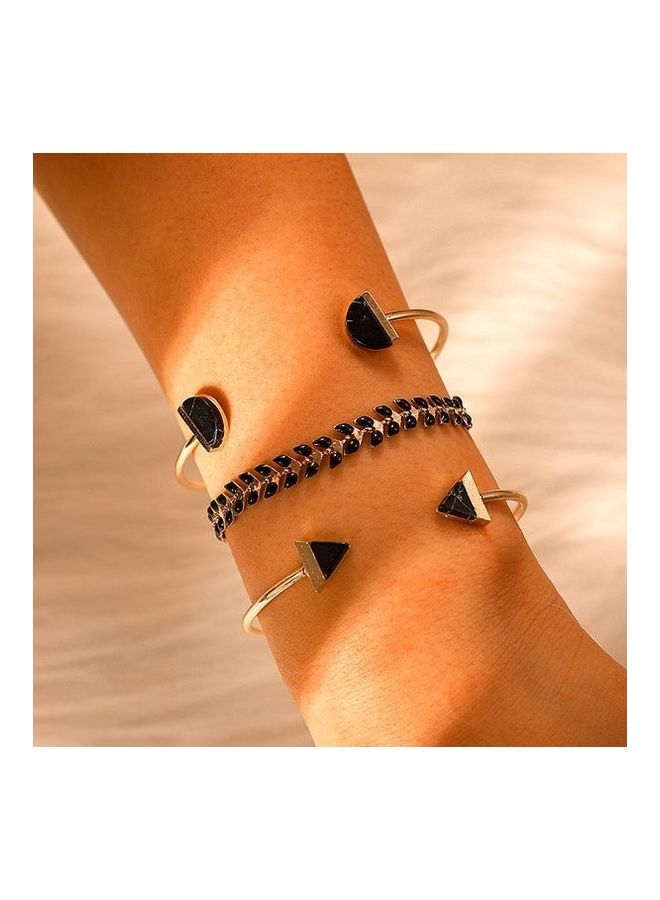 Generic - 3-Piece Fashion Bracelet Set - Image 1