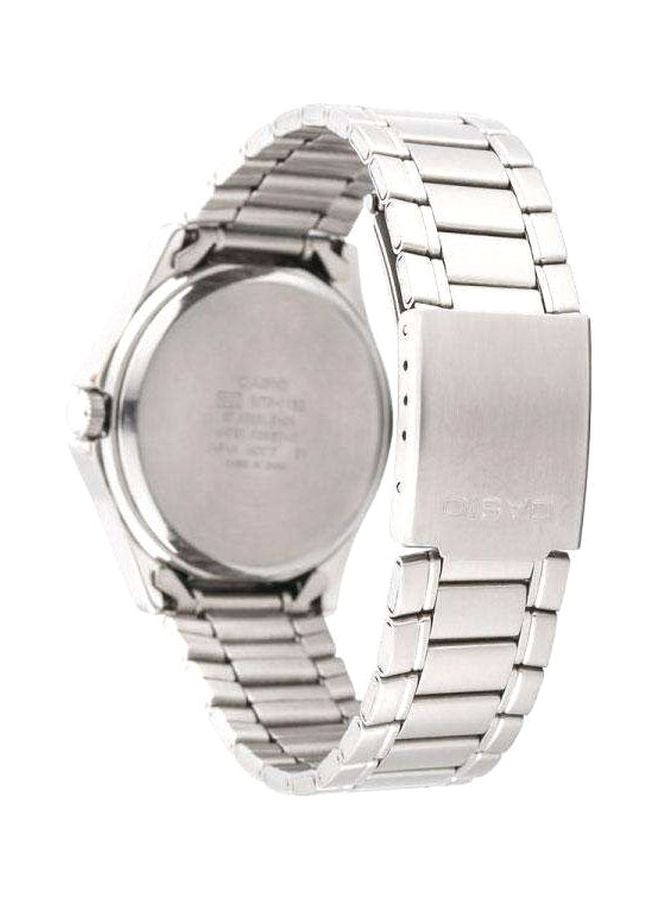 CASIO Men's Enticer Analog Watch LTP-1183A-7ADF - 29 mm - Silver - Image 4