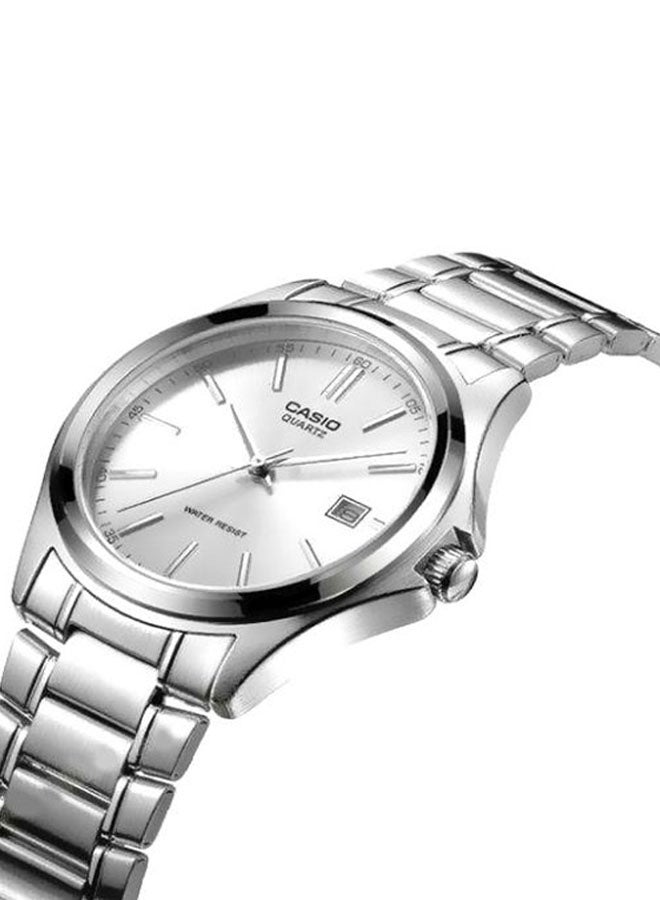 CASIO Men's Enticer Analog Watch LTP-1183A-7ADF - 29 mm - Silver - Image 5